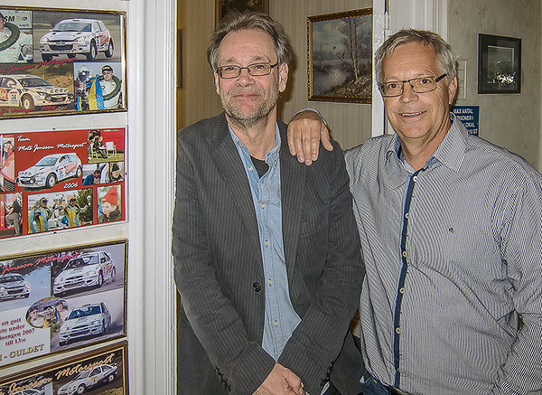 Boo Wennerberg och Tony Welam besökte Lindesbergs fotoklubb ocg drog fullt hus. Foto: Gunnar Nilsson