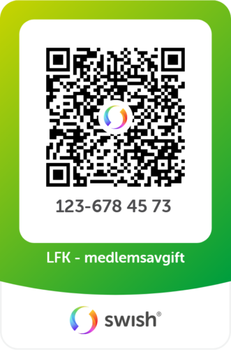 Swish-QR-kod för medlemsavgift